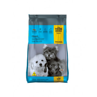 Three Dogs Original Cachorros Raza Pequeña 3Kg - 10Kg.