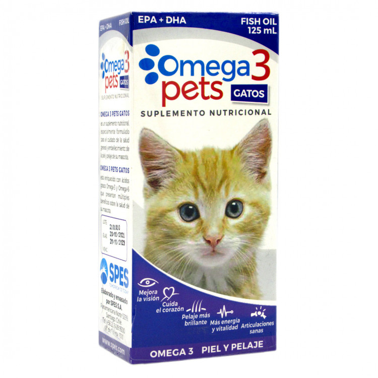 Omega 3 Pets Aceite para Gatos 125 ml.
