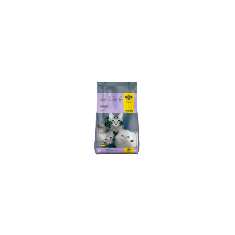 Three Cats Original Kitten "Carne & Cereales" 10 Kg. Three Cats Original Kitten "Carne & Cereales" 10 Kg.
