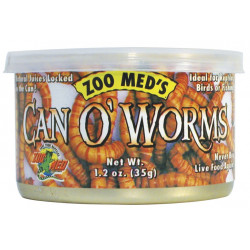 Can O' Worms Gusanos / Tenebrios en lata 35gr.