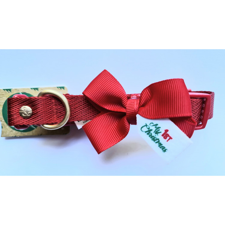 Collar navideño 2 tallas: XS/S - S Holiday Tails