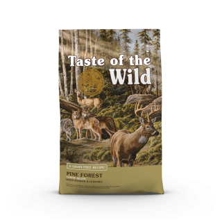 Taste Of The Wild Pine Forest venado y legumbres 2- 12 Kg.