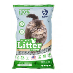 Zupet "Bio Cat Litter" Sustrato papel 5,5 Kg.