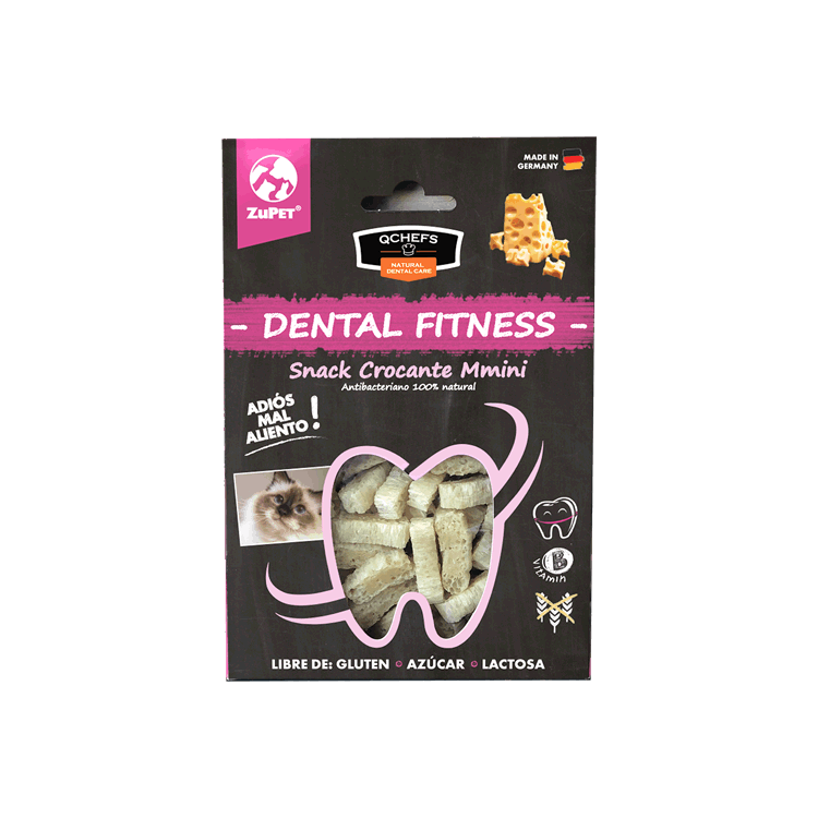 Dental Fitness QChefs Gatos "Snack Crocante Mini"