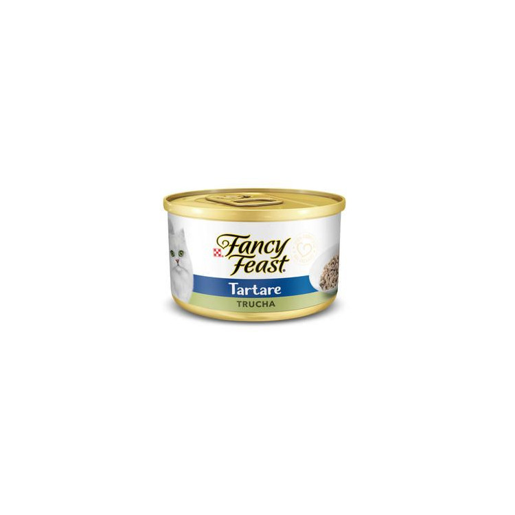 Fancy Feast Tartare trucha lata 85 g. x1u - x8u