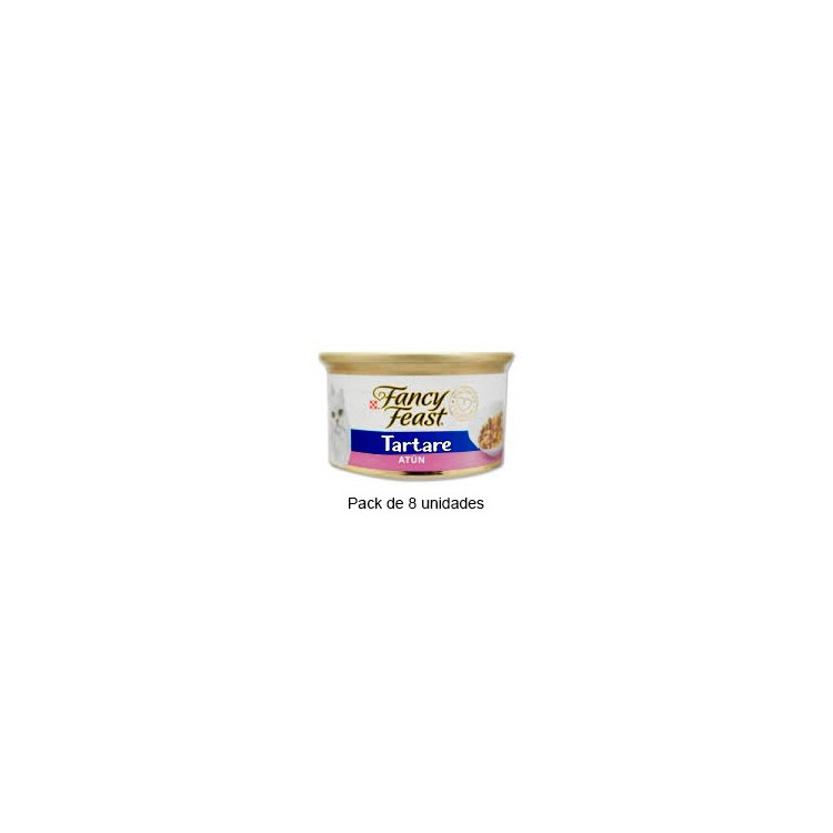 Fancy Feast Tartare atún lata 85 g. x1u - x8u