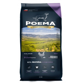 Poema Perros Adultos Fórmula Pollo & Arroz 3 Kg. - 12 Kg.