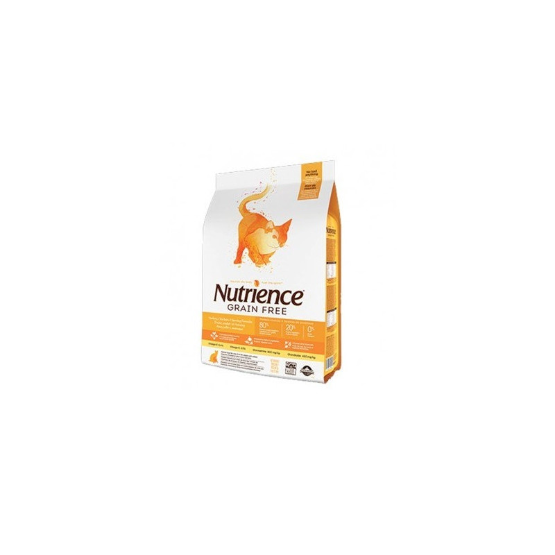 Nutrience Grain Free Gatos "Pavo Pollo Arenque" 2,5 - 5Kg