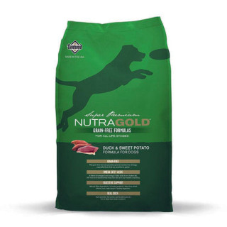 Nutra Gold Grain Free Duck 13,6 Kg.