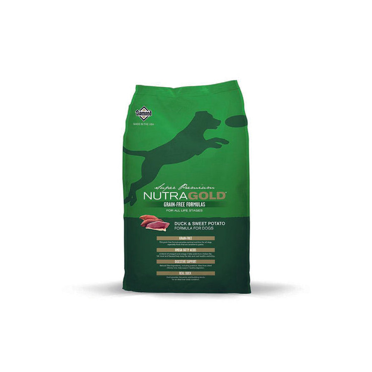 Nutra Gold Grain Free Duck 13,6 Kg.