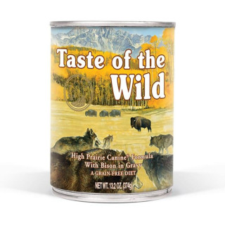 Taste of the wild High Prairie Grain Free Recipe lata 374 g.