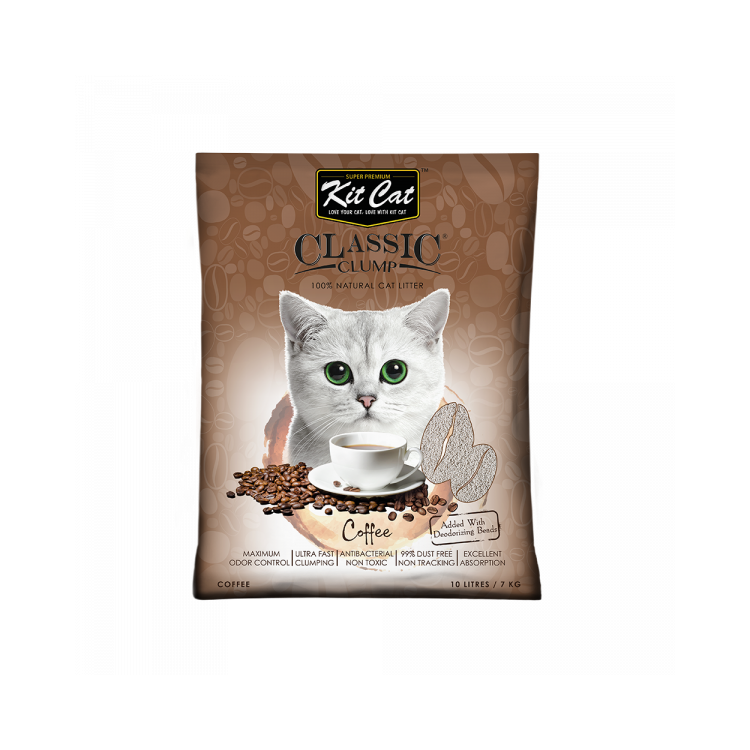 Kit Cat Classic Café arena aglomerante 7Kg - 20Kg.