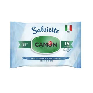 Camon Salviette Aloe Vera toallitas húmedas 15 unid.