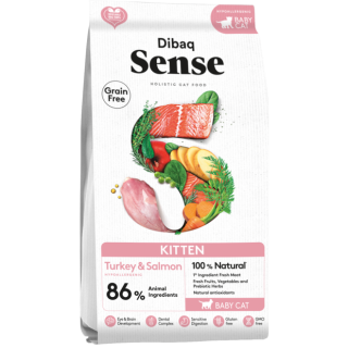 Dibaq Sense Grain Free Cat Kitten 1,5 Kg.