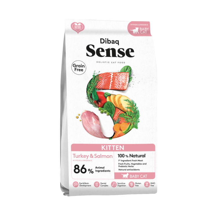 Dibaq Sense Grain Free Cat Kitten 1,5 Kg.