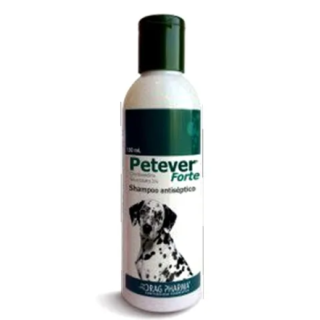 Petever Forte shampoo antiséptico clorhexidina