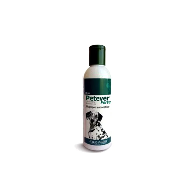 Petever Forte shampoo antiséptico clorhexidina