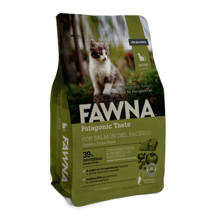 Fawna Patagonic Taste Kitten alimento gatitos  1 - 3 Kg.