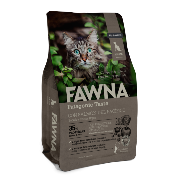 Fawna Patagonic Taste gato adulto 3 - 7,5 Kg.