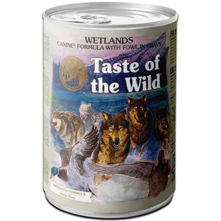 Taste of the Wild Wetlands pate aves grain free lata 390 g.