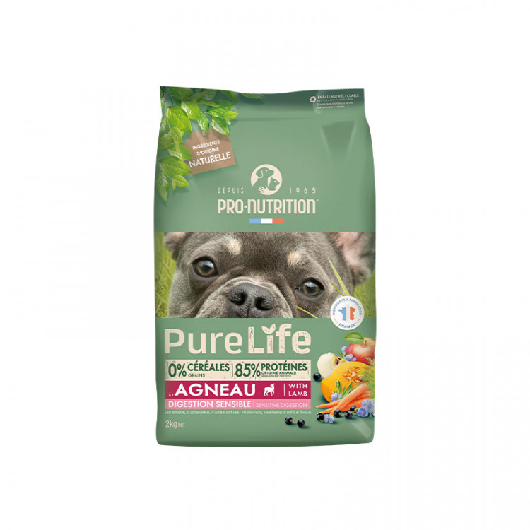 Pure Life "Sensitive Digestion" 11 Kg. grain free cordero y pescados Pro Nutrition Pure Life "Sensitive Digestion" 11 Kg. grain free cordero y pescados Pro Nutrition