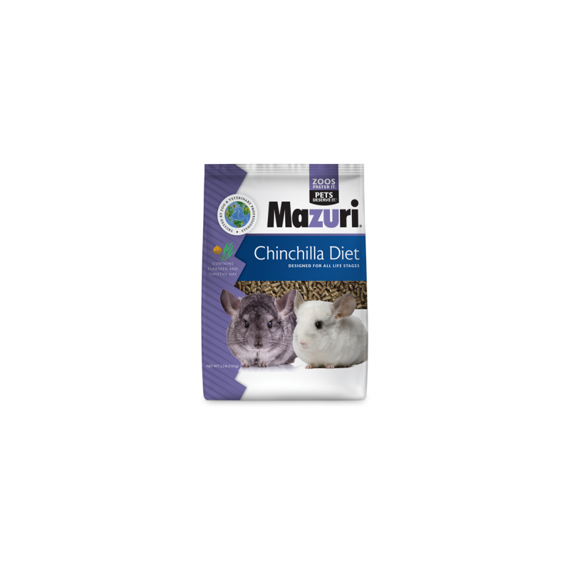 Mazuri Alimento Chinchilla 1,13 Kg.