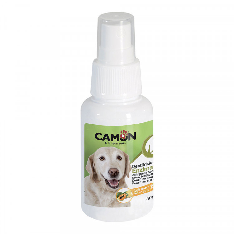 Spray dental natural Camon Extracto de Piña y Papaya 50 ml.