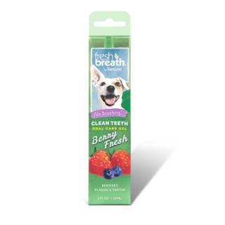 Gel Cuidado Dental para Perros Sabor Berries 59 ml. TropiClean