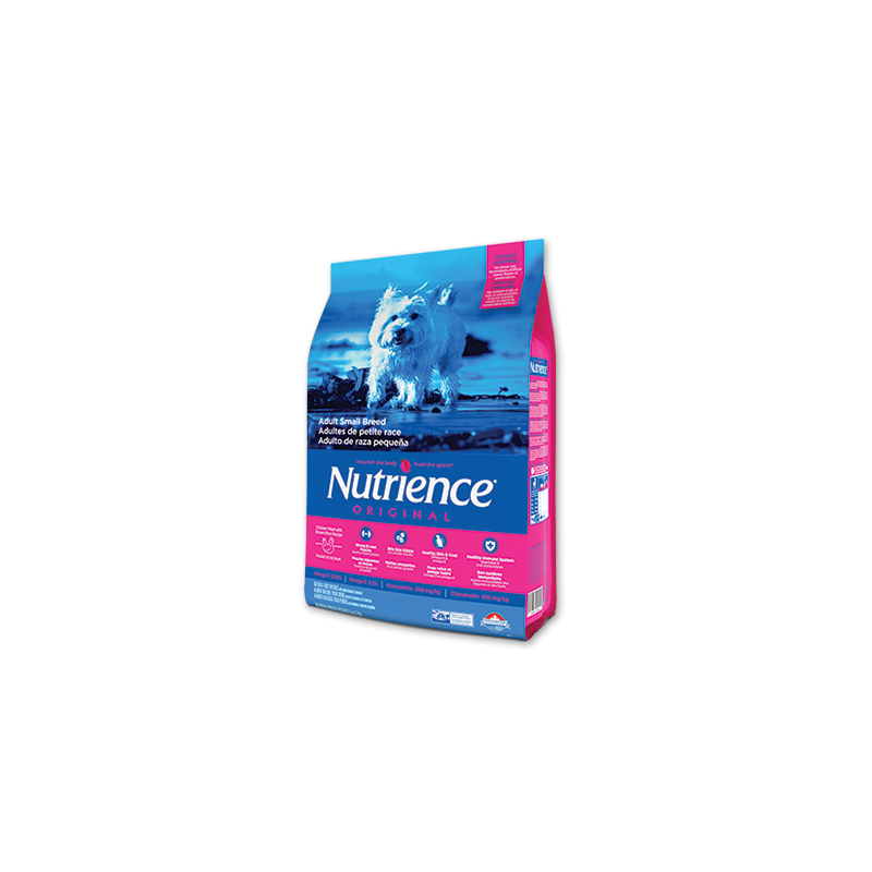 Nutrience Original Alimento "Adult Small Breed" 2,5Kg y 5Kg.