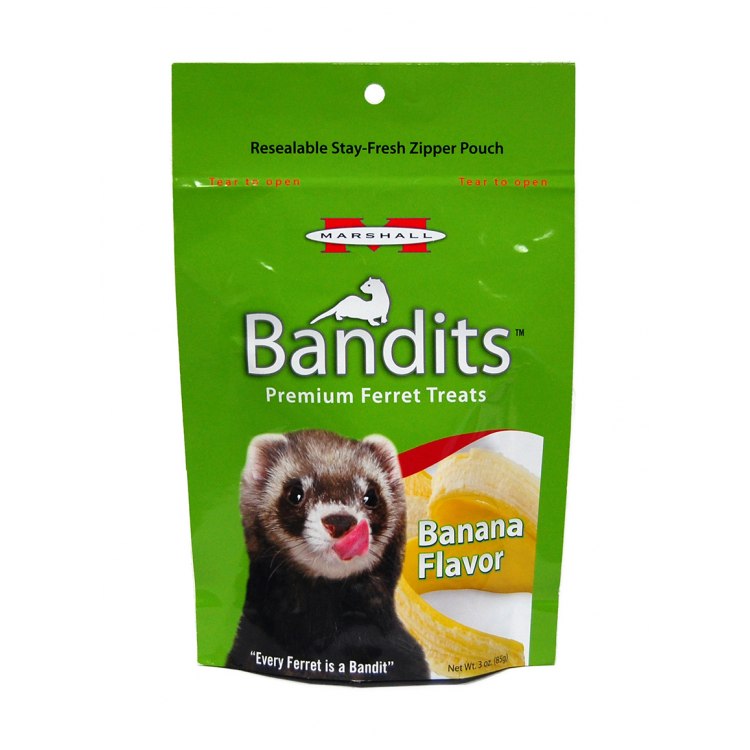 Golosinas para Hurones "Bandits" Banana