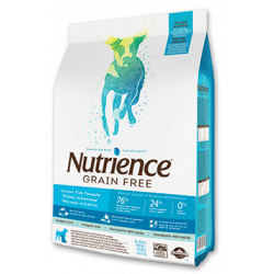 Nutrience Grain Free "Pescado Oceánico" 2,5 - 5 - 10 Kg.