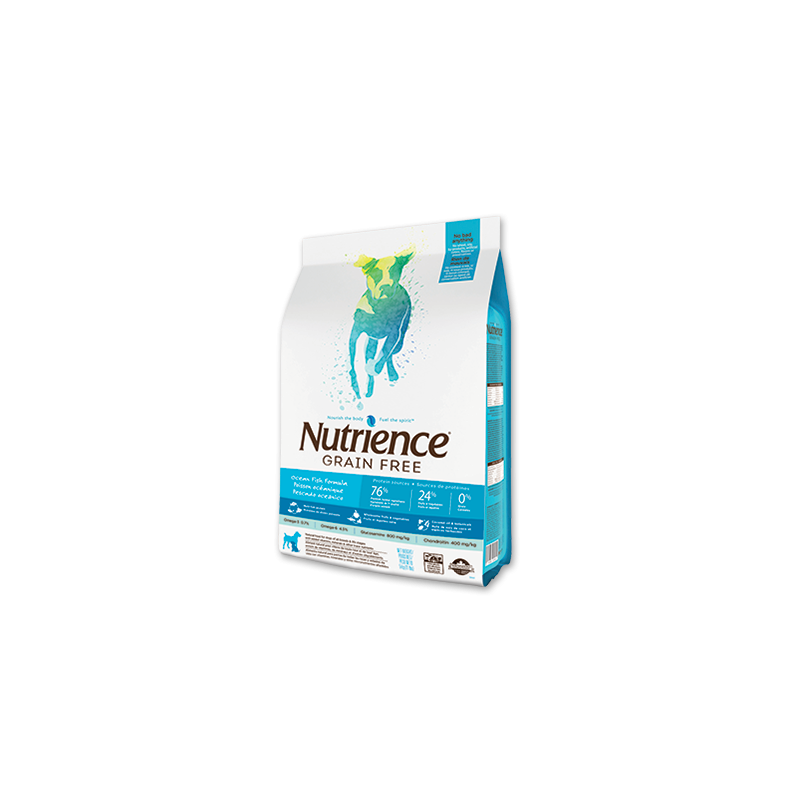 Nutrience Grain Free "Pescado Oceánico" 2,5 - 5 - 10 Kg.