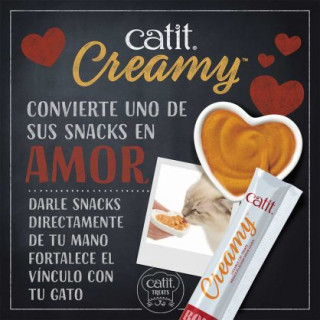 Snack Cremoso para Gatos Catit "Creamy de Atún"