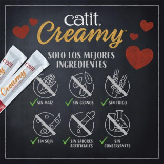 Snack Cremoso para Gatos Catit "Creamy de Atún"