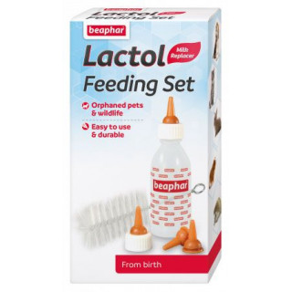 Mamadera Kit para Gatitos y Cachorros "Lactol Feeding Set"