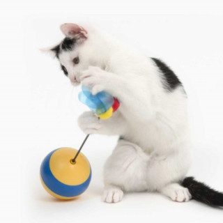 Catit Play Tumbler Bee juguete Interactivo para Gatos