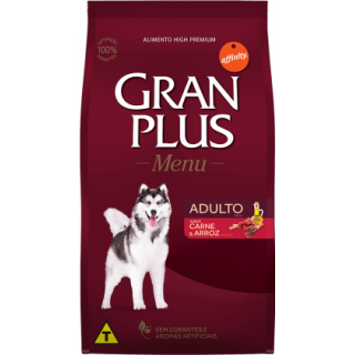 Gran Plus Adulto Carne & Arroz 20 Kg.