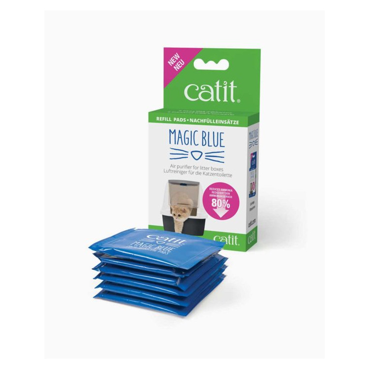 Catit "Magic Blue" Almohadillas de Repuesto para cartucho Magic Blue