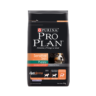 Proplan Sensitive Skin Puppy Cordero 3Kg.