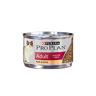 Proplan Gato Adulto Pollo & Arroz lata 85 g.