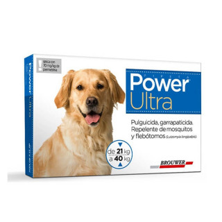 Power Ultra pipeta perros 20 - 40 Kg.