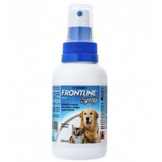 Frontline Spray 100 ml. Antipulgas Gatos Perros