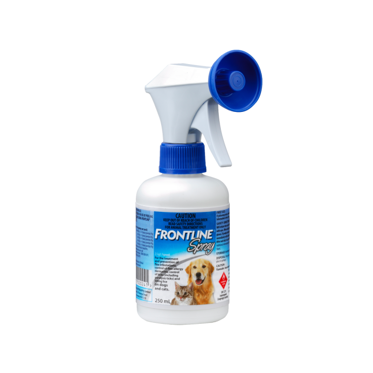 Frontline Spray 250 ml. Antipulgas Gatos Perros