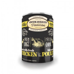 Oven Baked Pate Pollo grain free para perros lata 354 g.