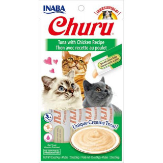 Snack Cremoso para Gatos Churu "Atún & Pollo"