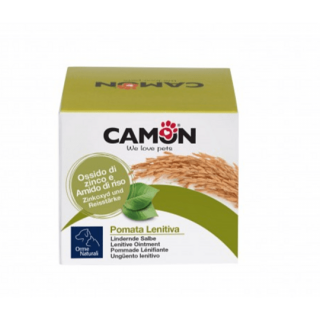 Crema natural calmante y cicatrizante óxido de zinc y aceites esenciales Camon 100 g.