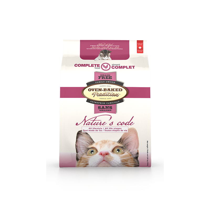 Nature's Code Gato Adulto 2,27Kg. VENCIMIENTO 06/01/2023 Oven Baked