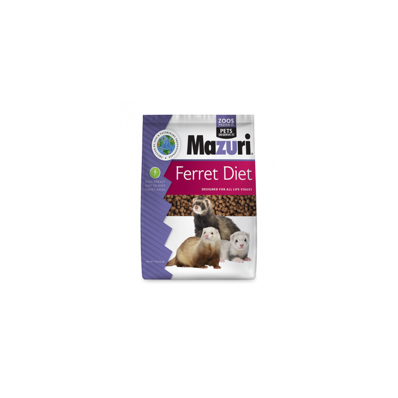 Mazuri Ferret Diet Alimento Hurón 2,27 Kg.