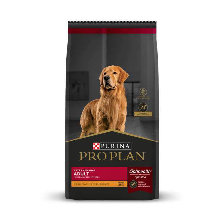 Proplan Adultos Razas Medianas 15 Kg.