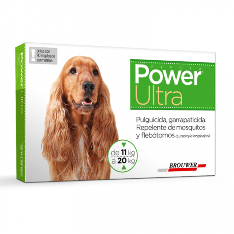 Power Ultra pipeta perros 11 - 20 Kg.